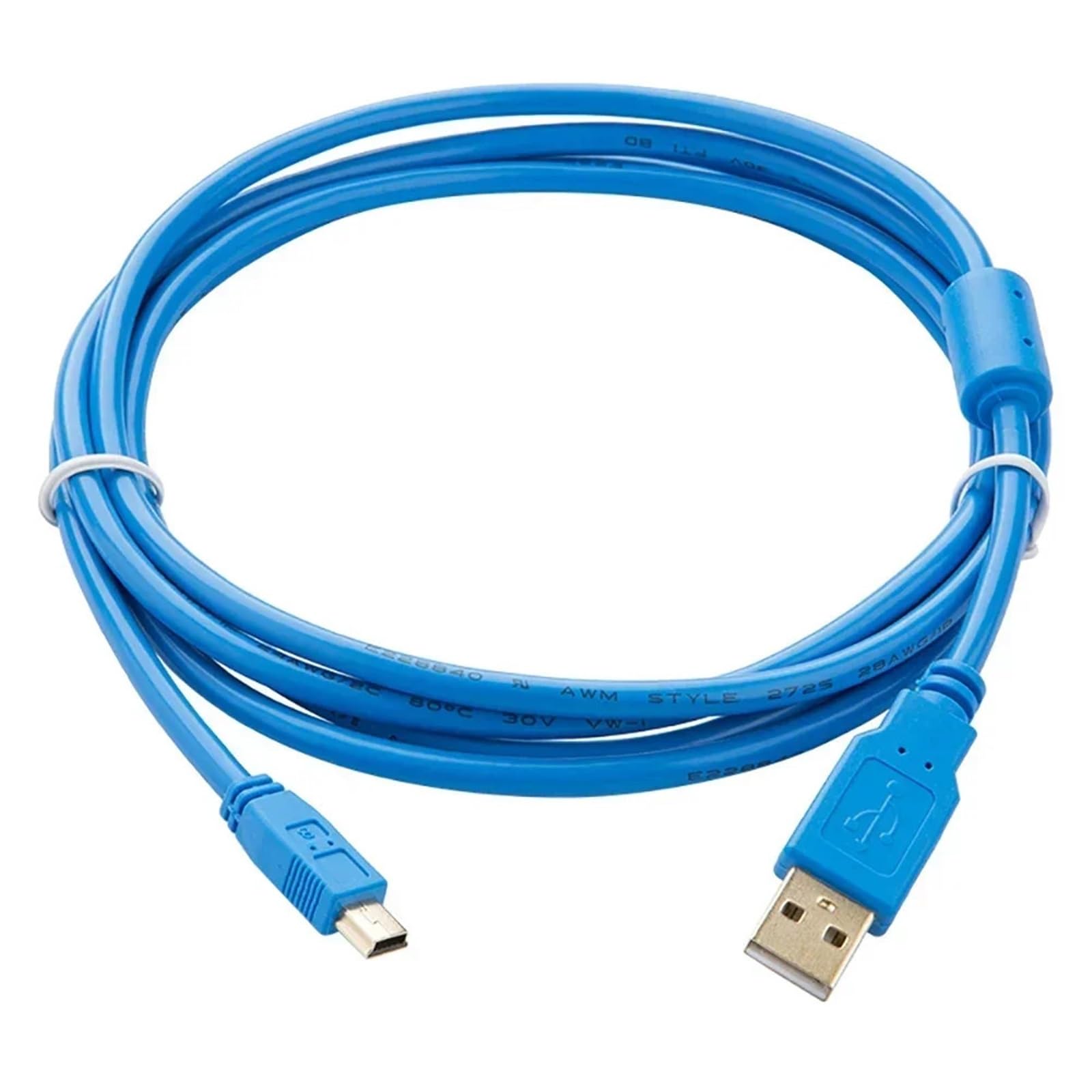 Kabel do programowania USB-Q kompatybilny z Q USB-Q06UDEH Q03UDE Kabel do pobierania USB do portu mini(USB-Q (niebieski), 3 m)