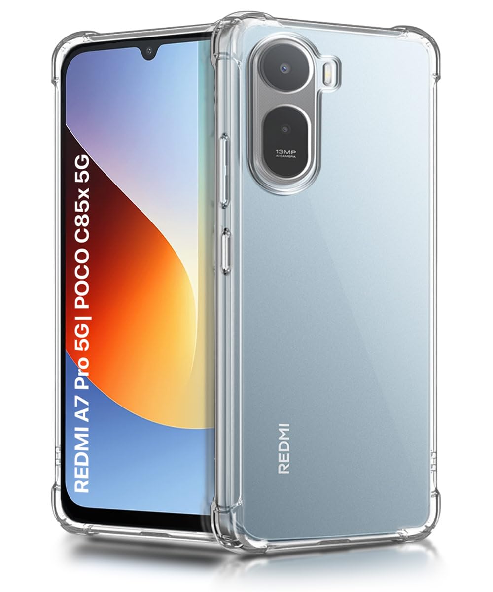 Transparent Case for Poco X8 Pro - Full Protection -11 Transparent Case for Poco X8 Pro - Full Protection -11