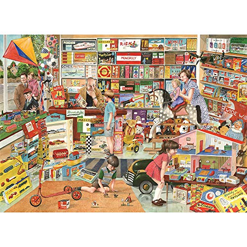 Jigsaw Puzzles 1000 Pieces for Adults- Puzzle 1000 Pieces Puzzle for Adults 1000 Piece Puzzles Jigsaw Puzzles for Adults Vintage Toy Shop