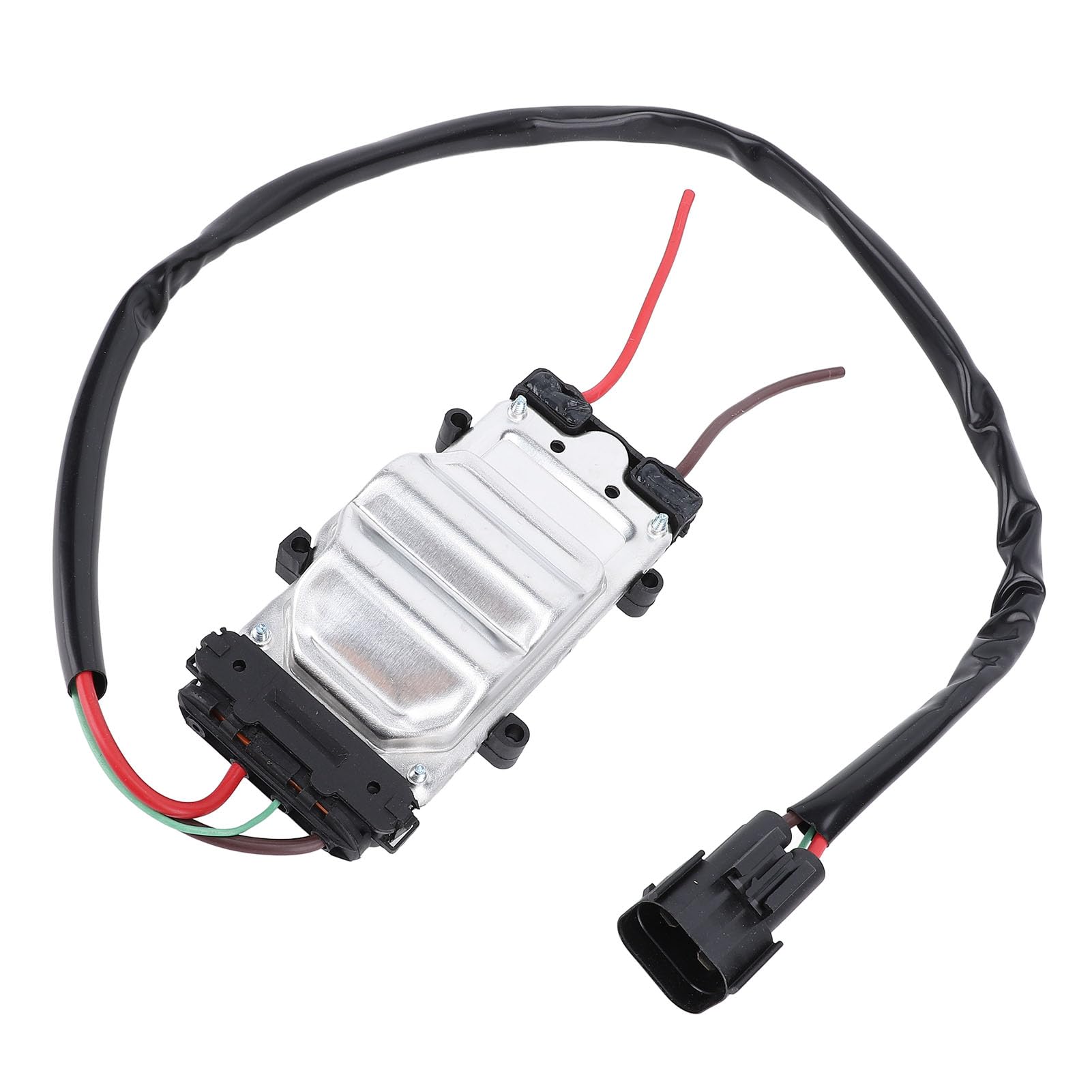 Jiawu Module de Commande de Ventilateur de Refroidissement de Radiateur 1137328144 pour Série 3 E90 E91 316i 318i 320i, Remplacement Direct, sécurité Améliorée