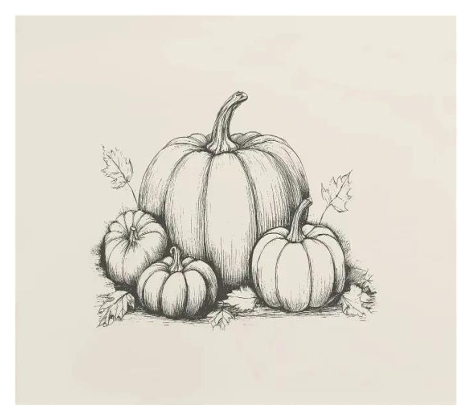 Byambd D Byamb Aesthetic Pictures Pumpkins Turkey Harvest Season Farmhouse Nature Inspire Poster Prints Canvas Painting Wall Art Pictures Home Ecor(,40X50cm)