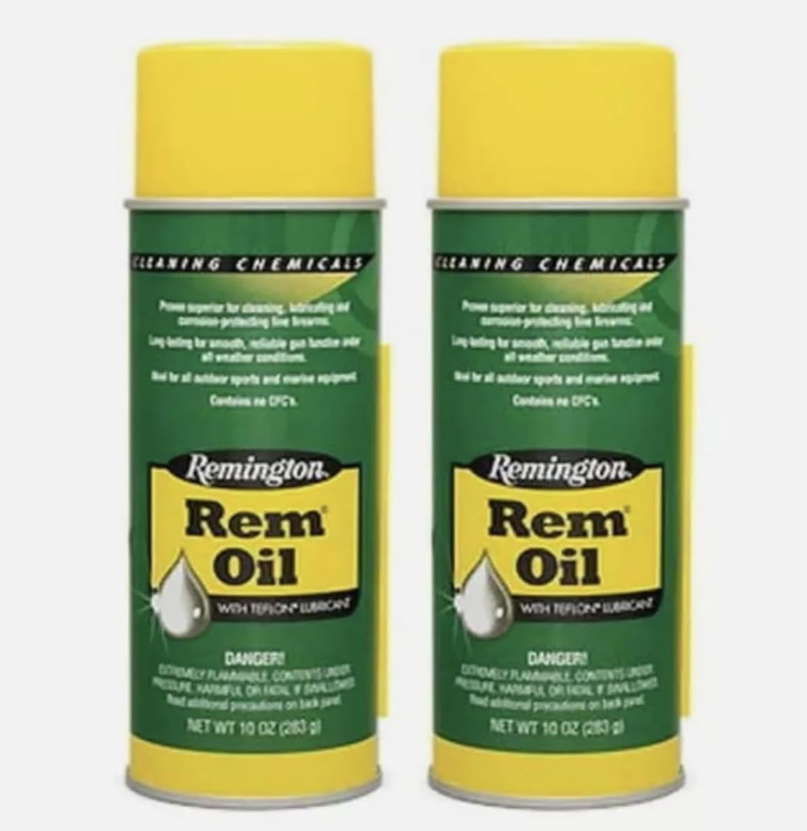 2 Pack Oil Spray Gun Aerosol Cleaning Lubricant, 10 Oz, 2 Pack