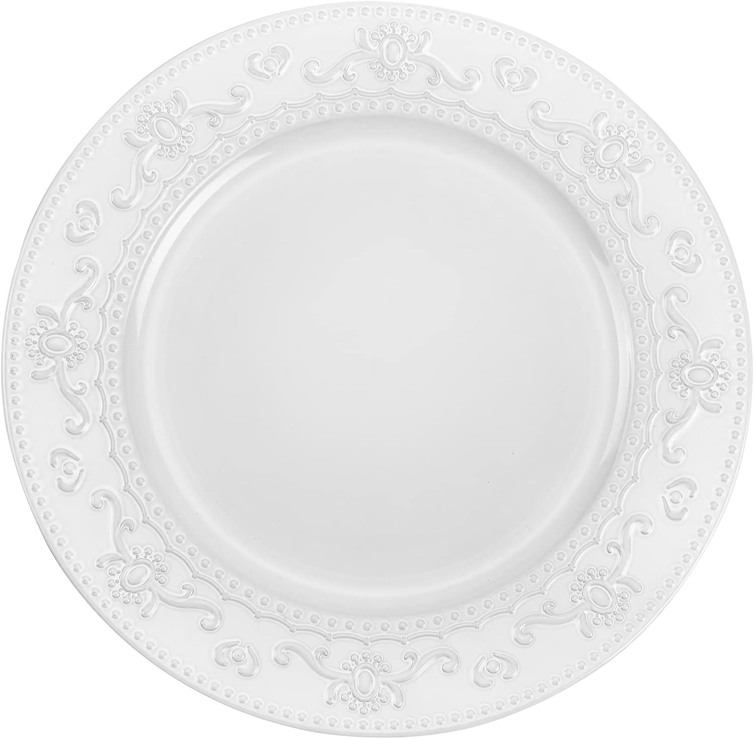 Brightalk 13Inch Charger Plates, 6Pcs Dinner Plate