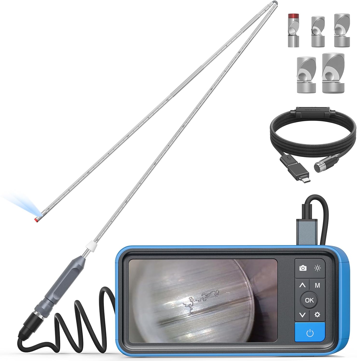 Rifle BorescopeFocus & Fold, Teslong NTG200H 0.2inch