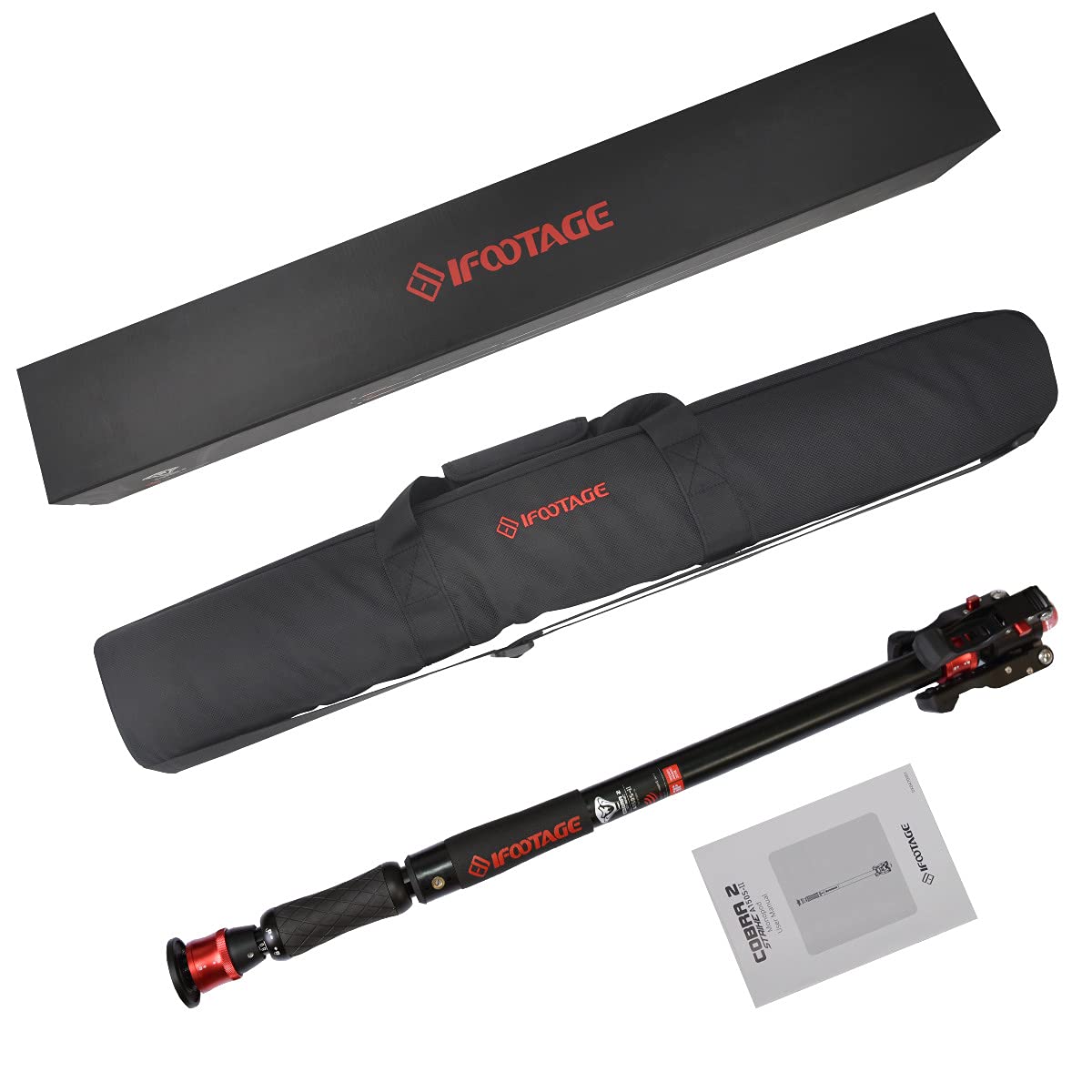 iFootage Cobra 2 Strike A150S II with Komodo K5 Fluid Head Bundle