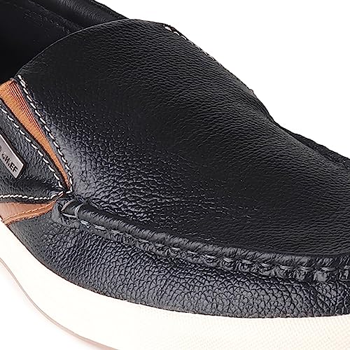 Image of Red Chief Genuine Leather Casual Slip-On Boat Shoes for Men | Stylish & Comfortable Shoes | RC3887