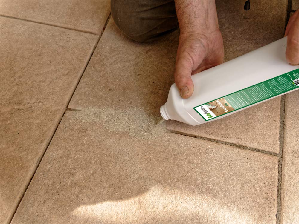 Reparaturfugensand 1,5 kg, aushärtend, Farbe: steingrau