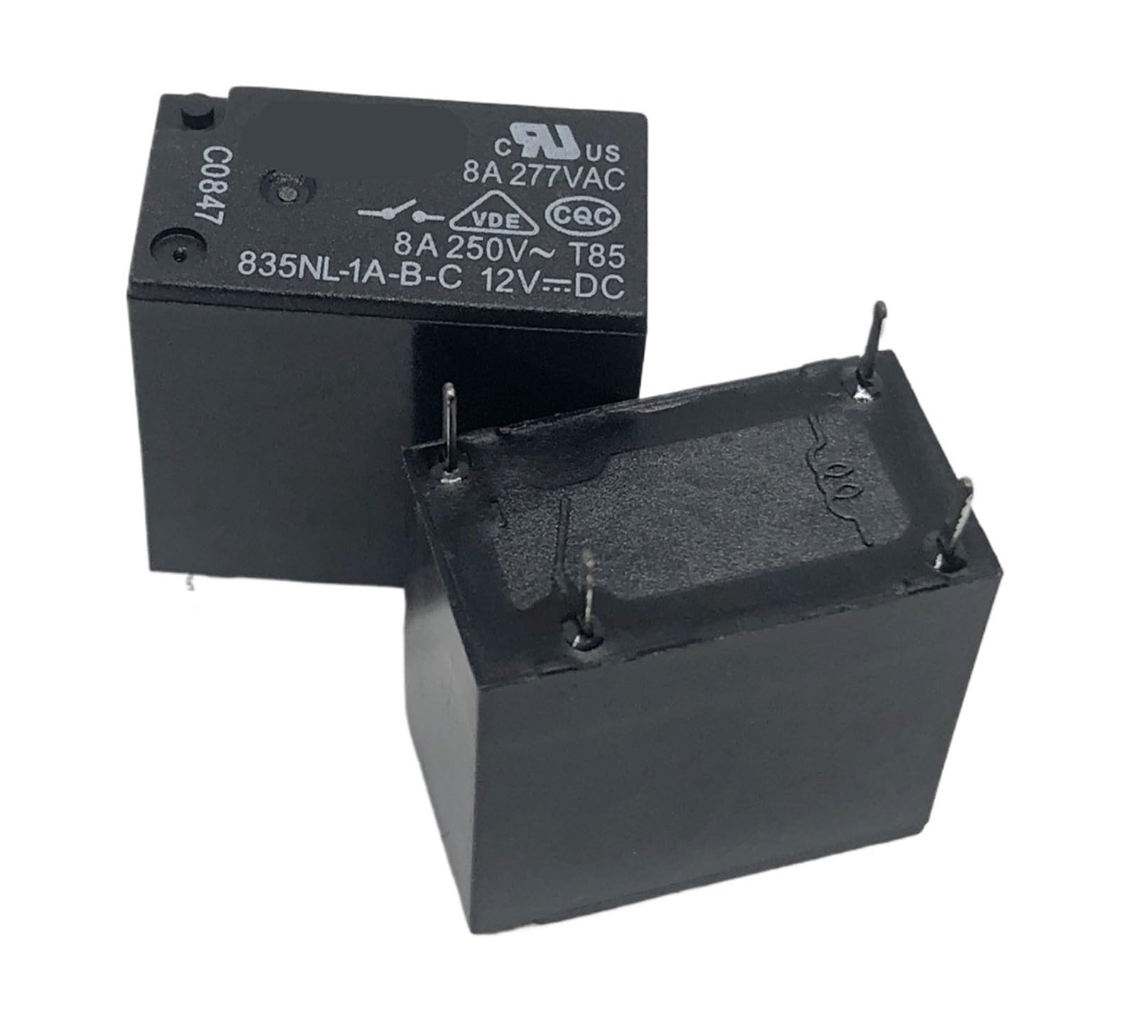 YZWRWRMKTB 1pc 835NL-1A-B-C 12VDC (32F-1A) Relay 4pins