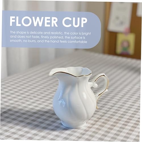 Miniatura 2 de Taza de leche de cerámica s crema de leche de porcelana