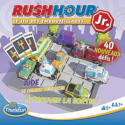 ThinkFun Rush Hour Junior Logic Game Cover