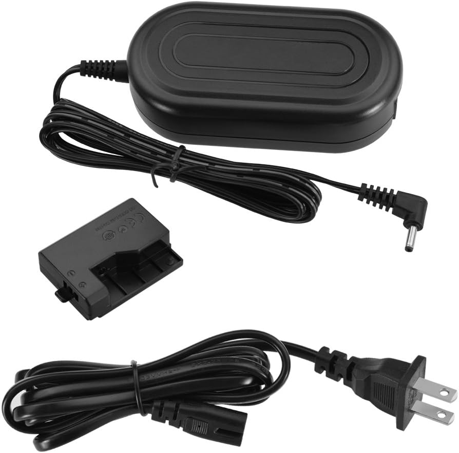 Senkoovi ACK-E10 Camera Power Adapter AC Charger for Canon EOS 1100D 1200D 1300D Rebel T3 T5 and T6 Camera