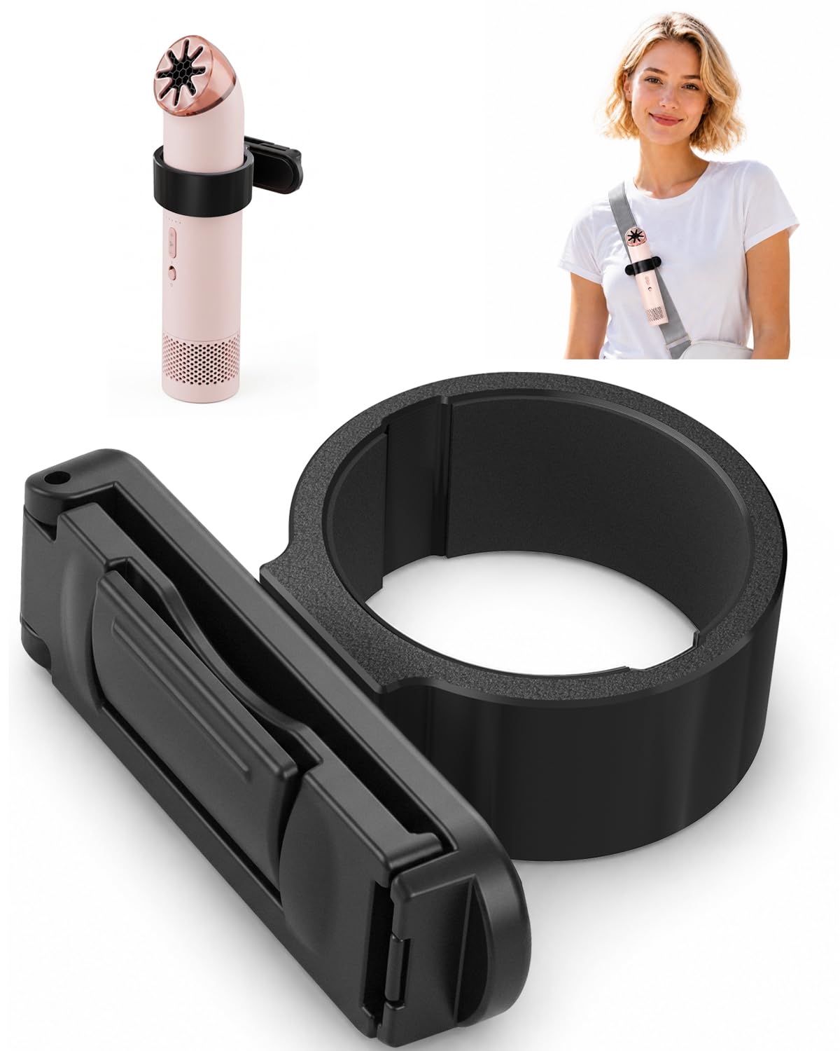 Amazon | Dyson HushJet Mini Coolファン用グリップクリップ – バック
