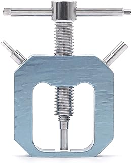Motor Pinion Gear Remover, Motor Pinion Gear Puller Motor Pinion Gear Remover Aluminum Alloy Puller for RC Car (Color : Titanium)