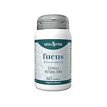 ERBA VITA Integratore Alimentare Alga Bruna-Fucus, 125 Tavolette – Stimola il metabolismo