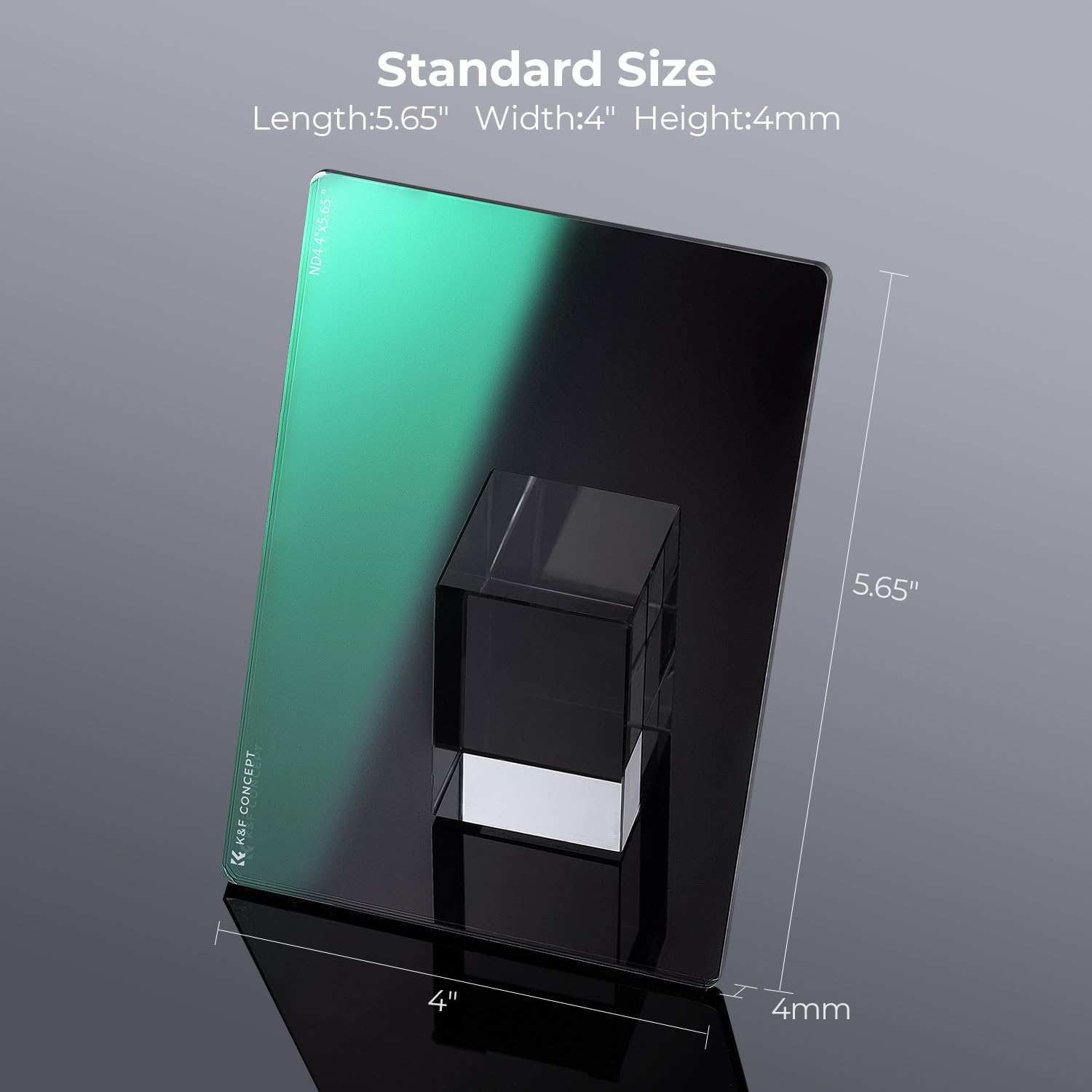 K&F CONCEPT ND4 (2 Stops) Square ND Filter - Image 4