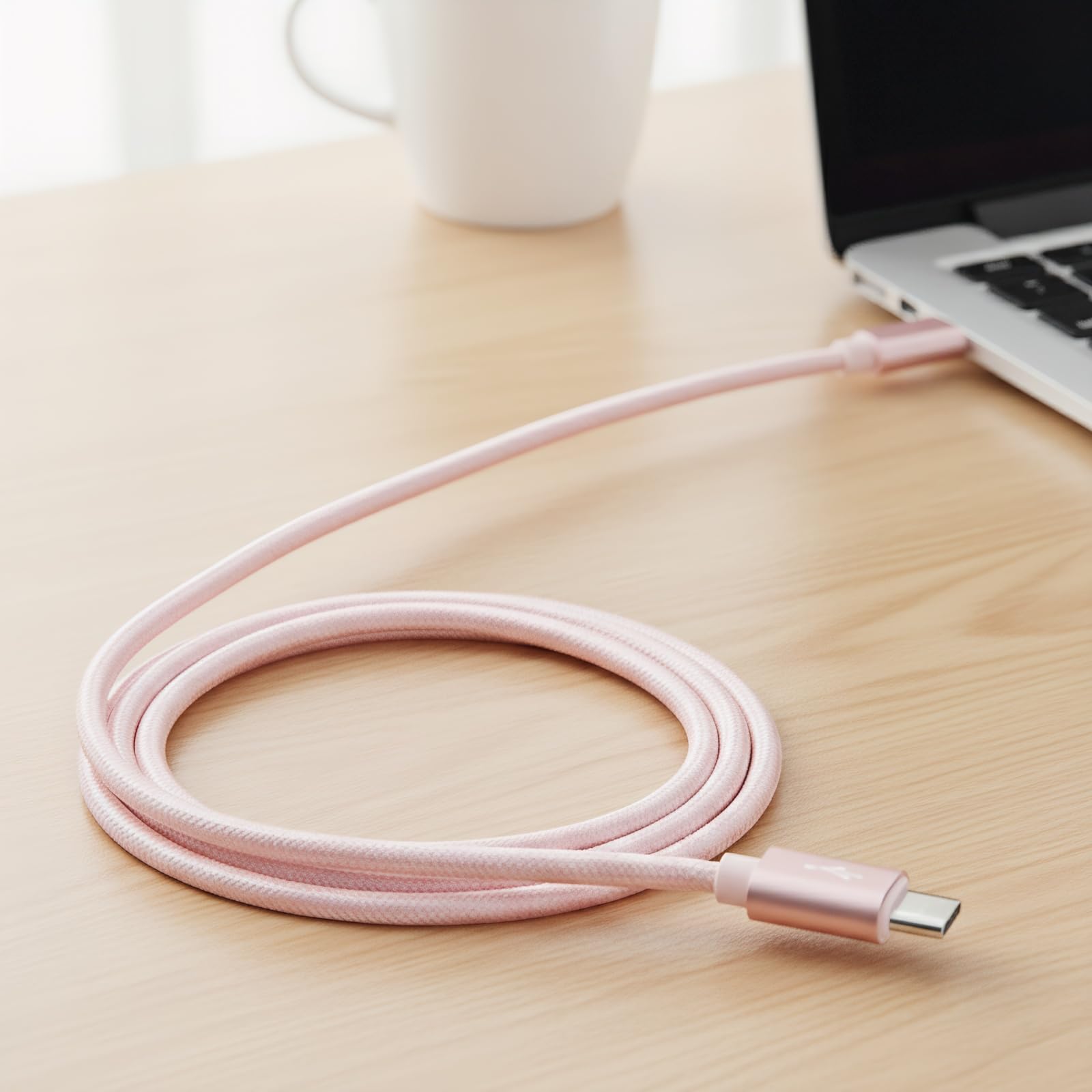 Extra Long USB-C to USB-A Charging Sync Cable Type C Phone Charger Cord Universal Compatibility for Devices