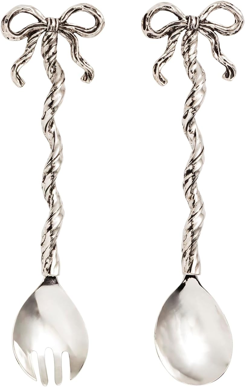 Mud Pie Metal Bow Serving Utensils