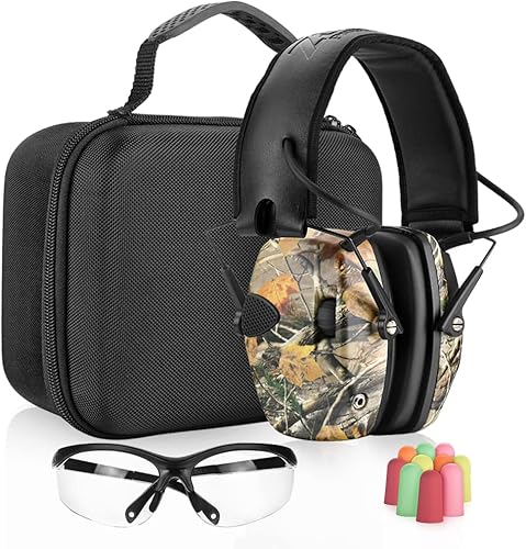 Vista 42 de ZOHAN EM054 Electronic Ear Protection for Shooting Range with Sound Amplification Noise Reduction, Ear Muffs for Gun Range Electrónico-azul y púrpura