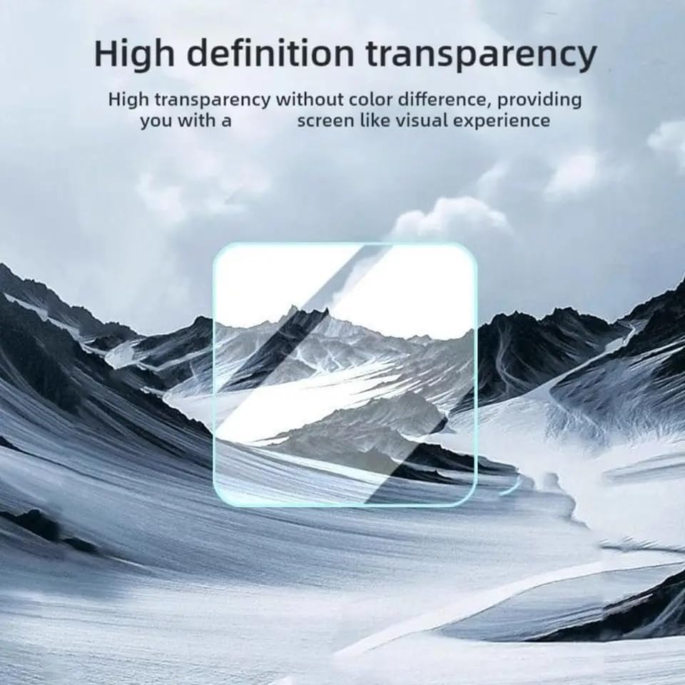 Image of 3D Curved Tempered Glass for Ronin RS4 Mini & RS3 Mini, HD Clear 9H Hardness Anti Scratch Bubble Free Touch Sensitive Screen Protector