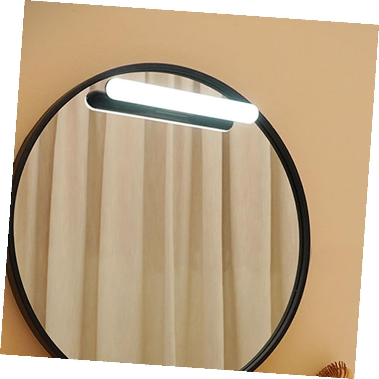 Lámpara de Lectura Táctil para Espejo Luces Magnéticas de Pared, Diseño Moderno en Abs, Luz LED Neutra para Tocador y Baño