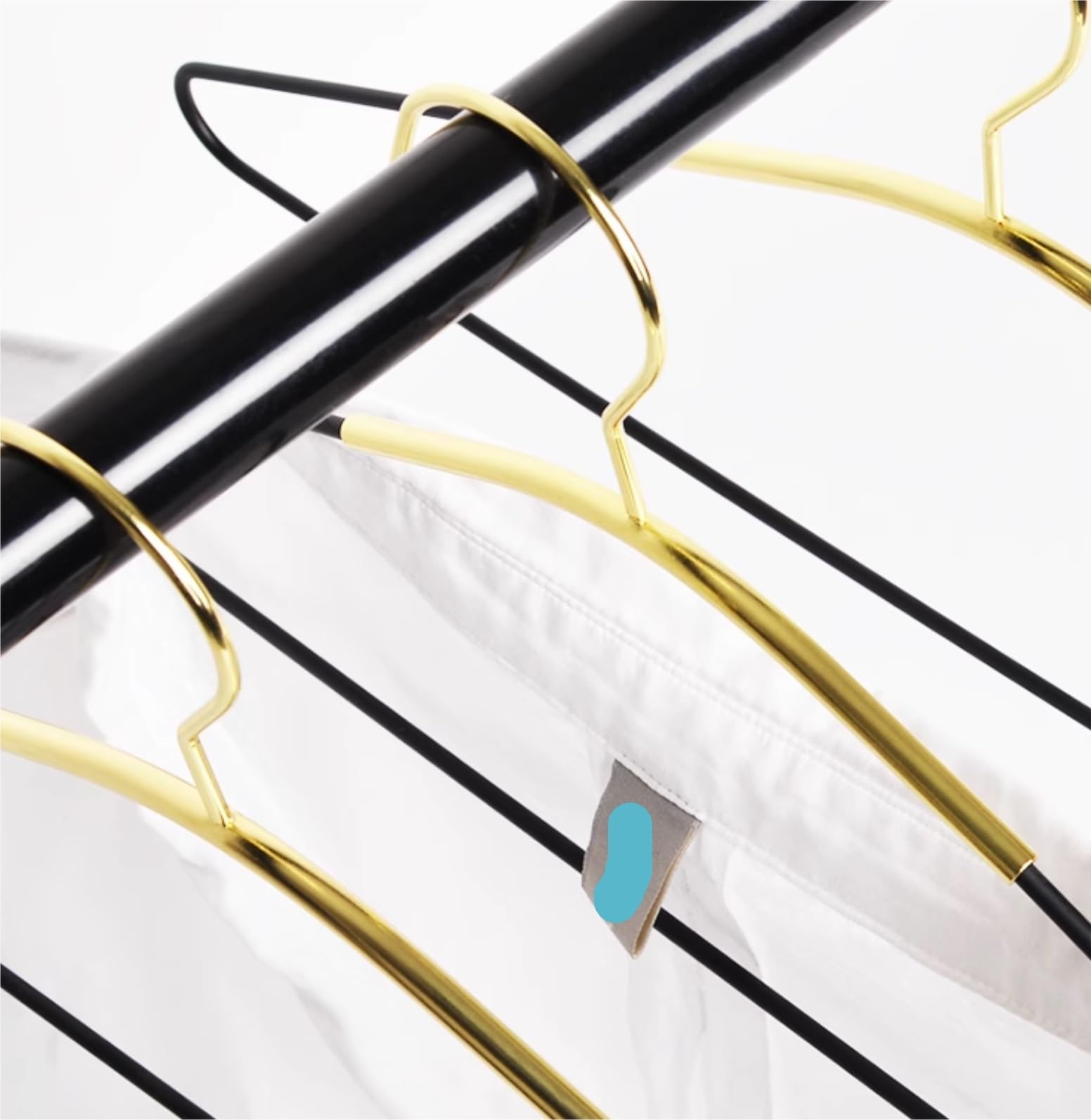 Perchas para Abrigos De 8 Uds con Ranuras Antideslizantes, Perchas De Acero Inoxidable, Perchas para Ropa Resistentes para Ahorrar Espacio para Sudadera