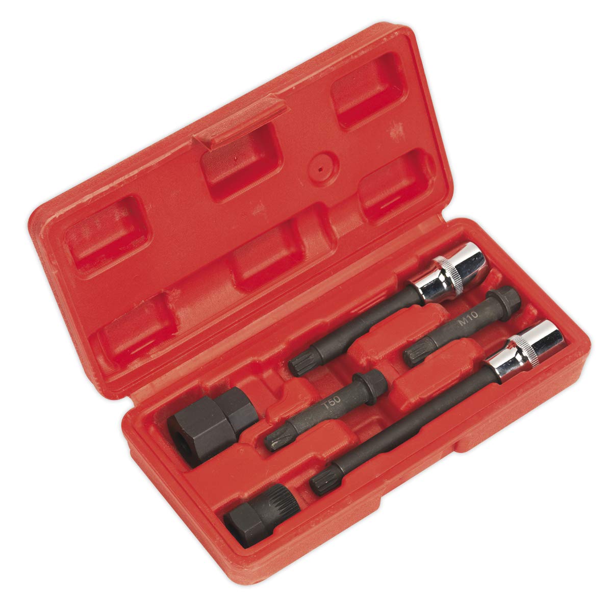 Alternateur SEALEY changer une poulie roue libre grippée grâce au lot 6pc