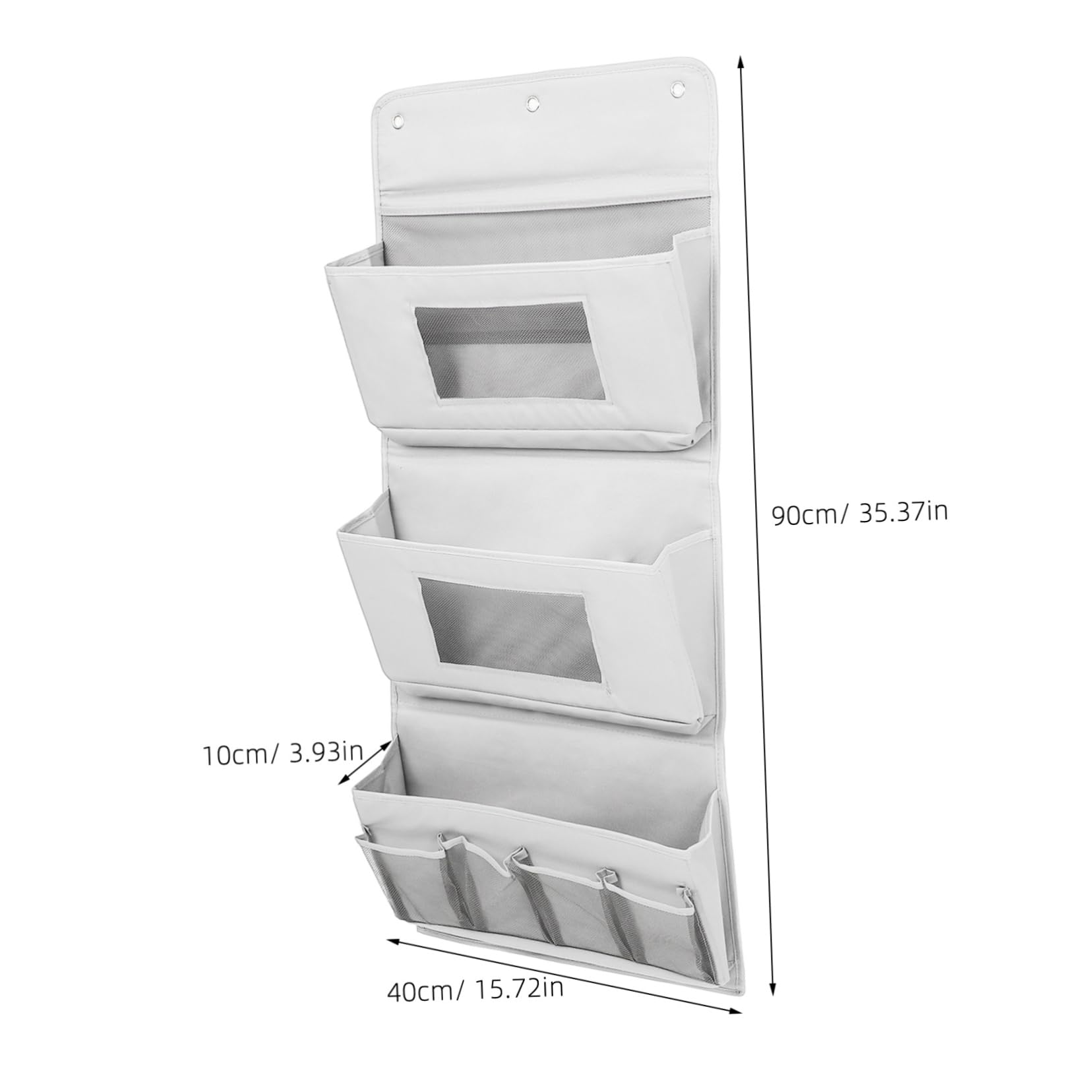 IMIKEYA Borsa da Appendere Dietro Porta, Organizzatore per Cosmetici Tasche, Lavabile, Salvaspazio per Bagno e Camera da Letto