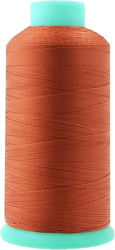 Miniatura 256 de Mandala Crafts Hilos de coser resistentes de nailon consolidado, hilo para tejer jeans de cuero, hilos de tapicería marina al aire libre, Beige