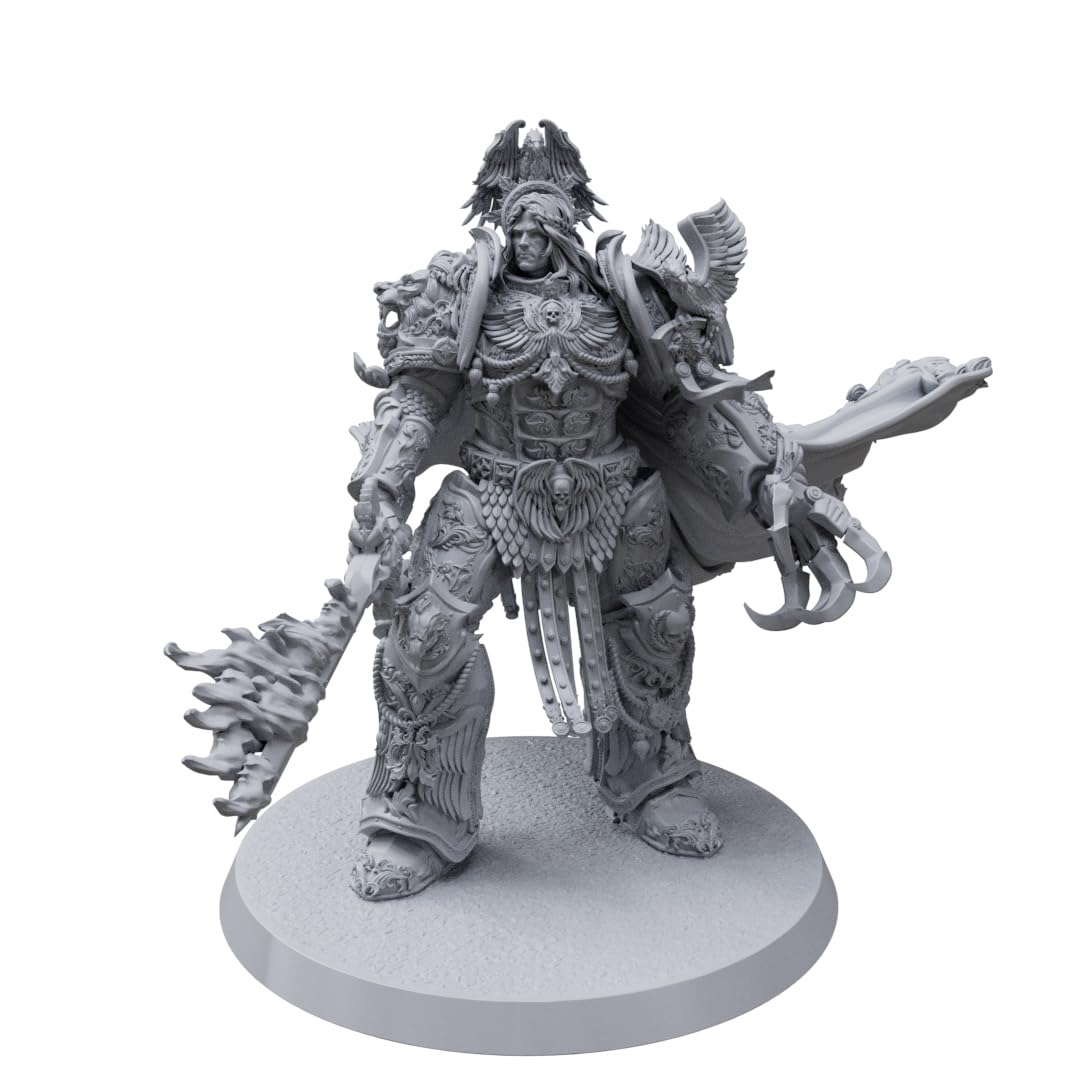 Generic Customized The Emperor of Mankind Personalized 3D Resin Miniature Official Scale Primarch Alternative Resin Model for W40K