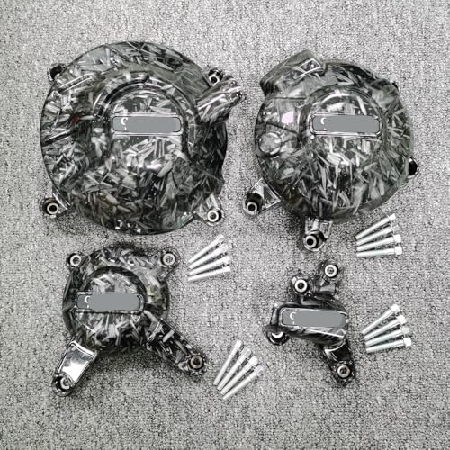 Couvercle de protection moteur moto carbone pour Tracer, MT09 et XSR900 de 2014 à 2020