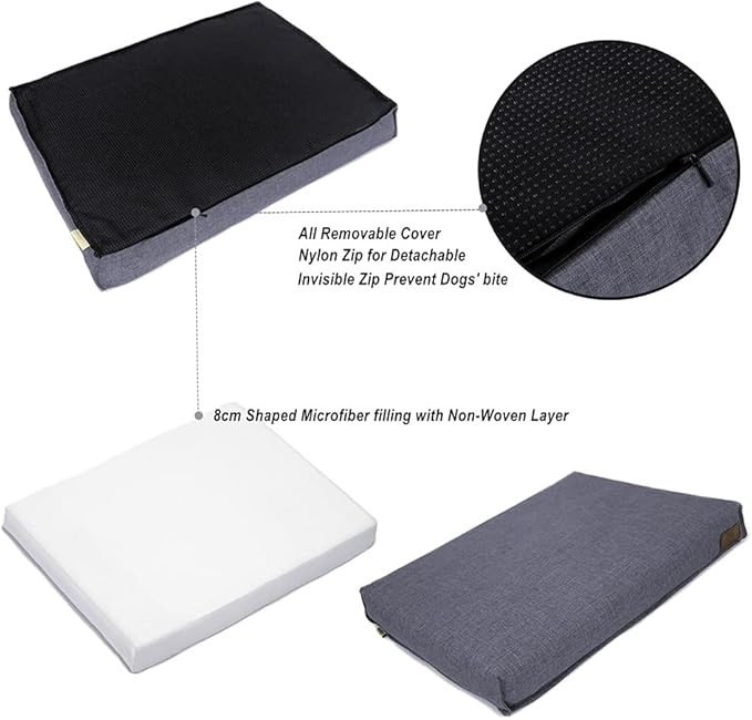 Colchoneta para Perro Grande 80x60cm Impermeable y Antideslizante miniatura 2