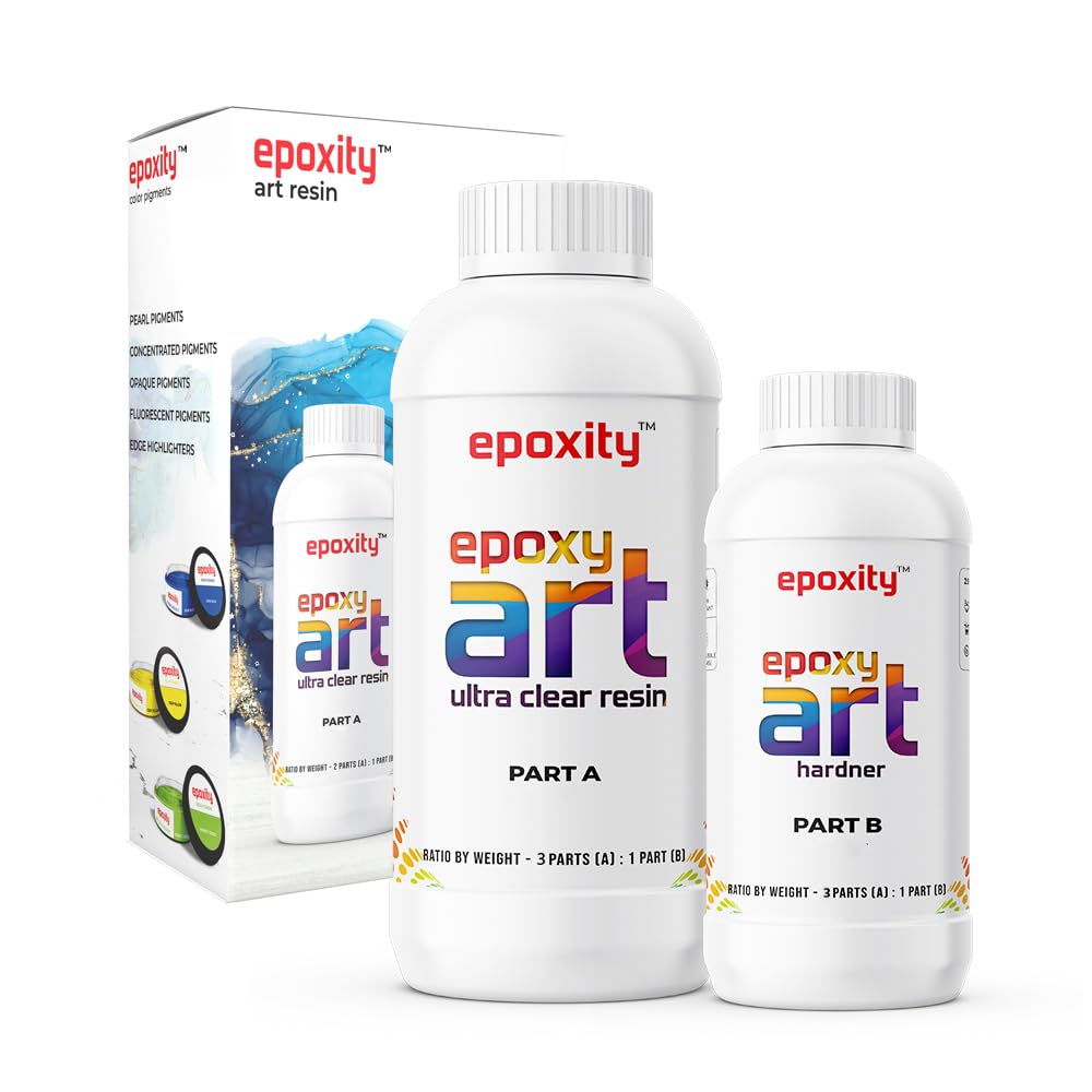 Epoxity (3:1) (1.6 kg) All Purpose Ultra Clear Epoxy Resin and Hardener for professionals & beginners Rasin liquid (B0CPJBWZ9T) Amazon Price History, Amazon Price Tracker