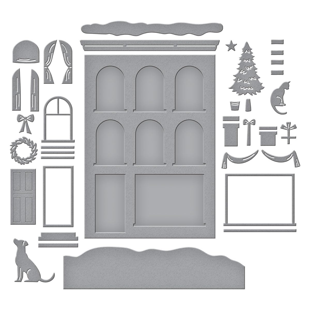City Holiday Stanzschablonen aus der City Holiday Collection von Yana Smakula
