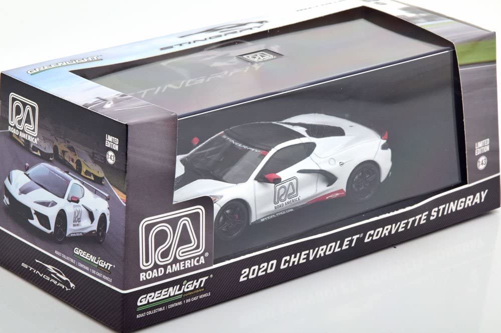 Modèle Réduit CHEVROLET CORVETTE C8 PACE CAR 2020 - Échelle 1/43 - Altaya - Occasion