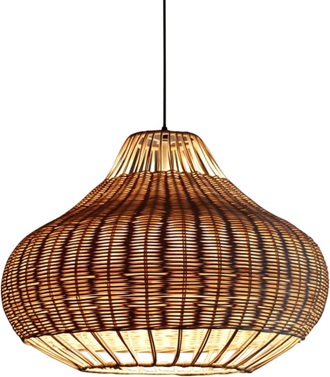 Lampe suspendue de plafond réglable rustique vintage pour le salon