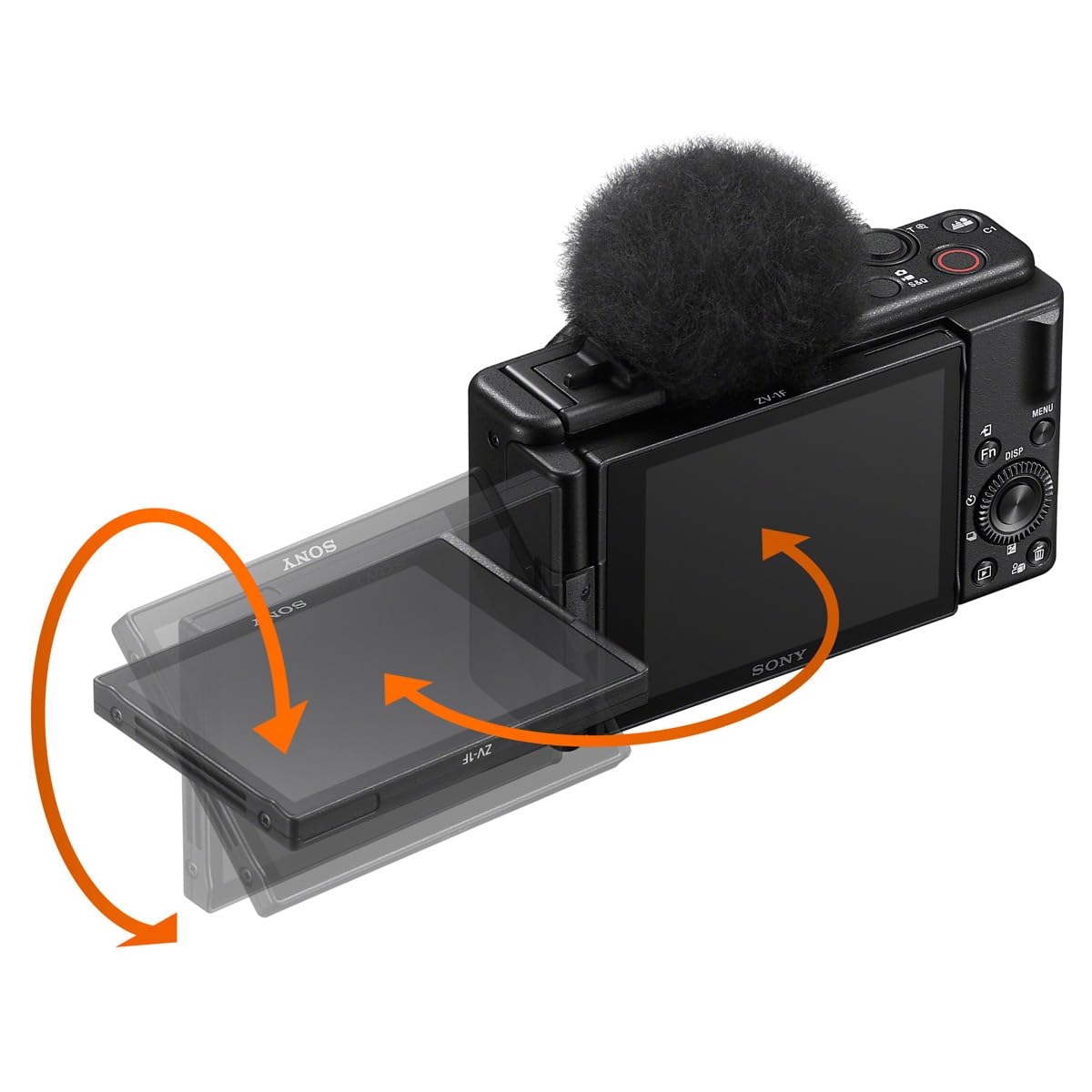 Amazon.com : Sony ZV-1F Vlogging Camera, Black with ACCVC1 Vlogger