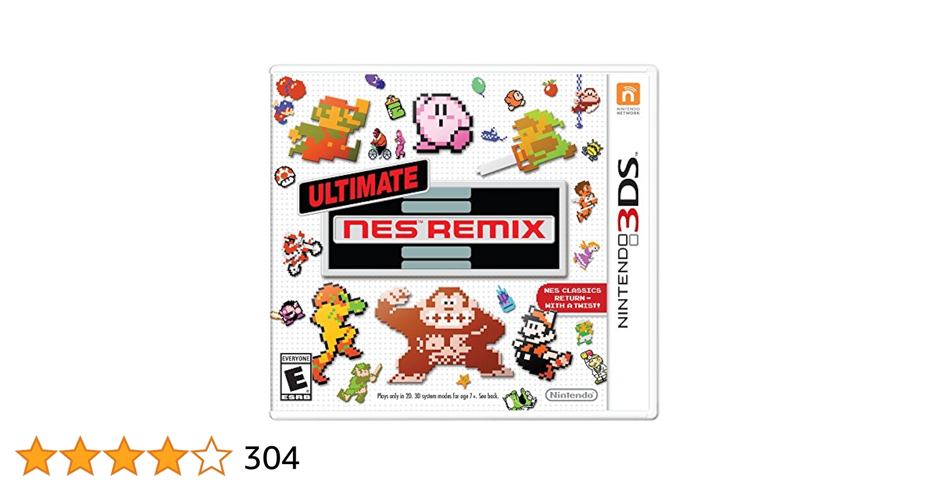 Ultimate NES Remix【中古美品・3DS北米版】
