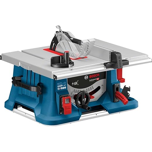 Bosch Professional Table Saw GTS 635-216 (1.600 W, Incl. 1 X Circular Saw Blade, Optiline Wood, 216 X 30 X 1.6 Mm, 22, in Cardboard Box)