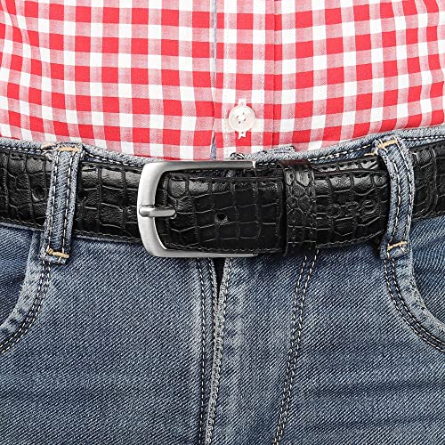 Image of ZORO Men' PU Leather Belt, (Black,Brown,Tan)