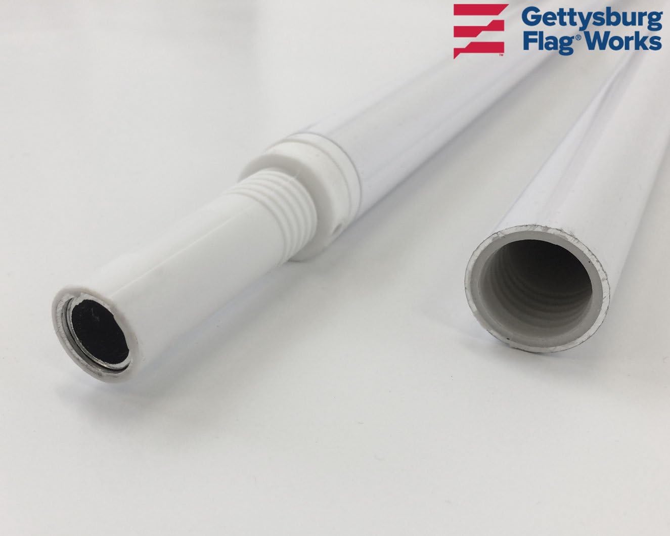 3x5' Worry Free US Flag Super Set- includes pole, bracket and American Flag - Display the US Flag!