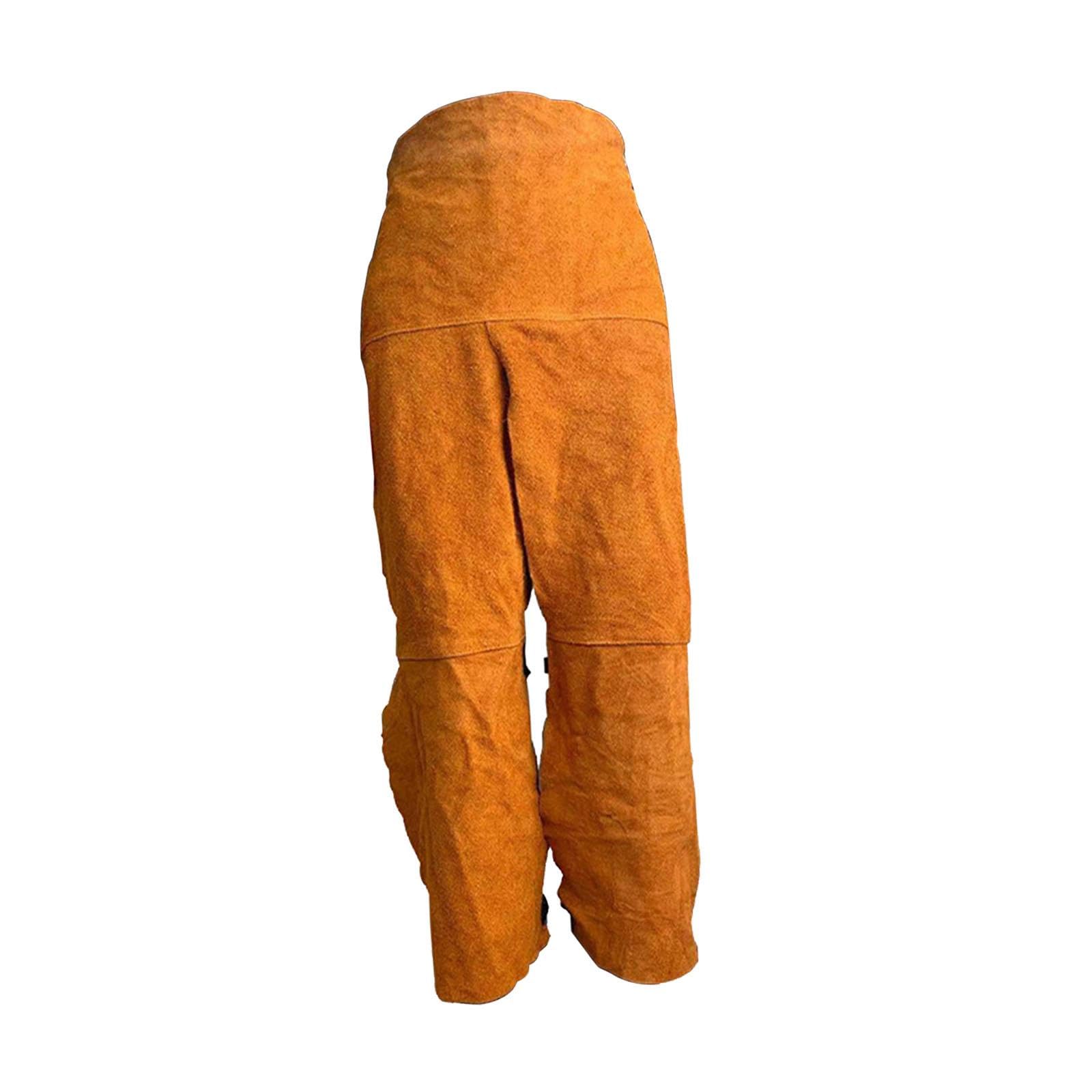Tablier de Soudage à Jambes Fendues, Robuste, Ignifugé, Pantalon de Soudage Isolant Haute Température