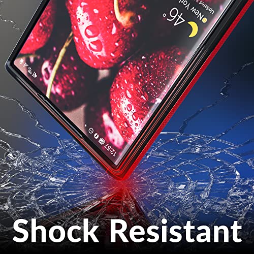 Image of Crave for Samsung Galaxy S23 Ultra Case, Shockproof Protection Dual Layer Case for Samsung Galaxy S23 Ultra (6.8 inch) - Red