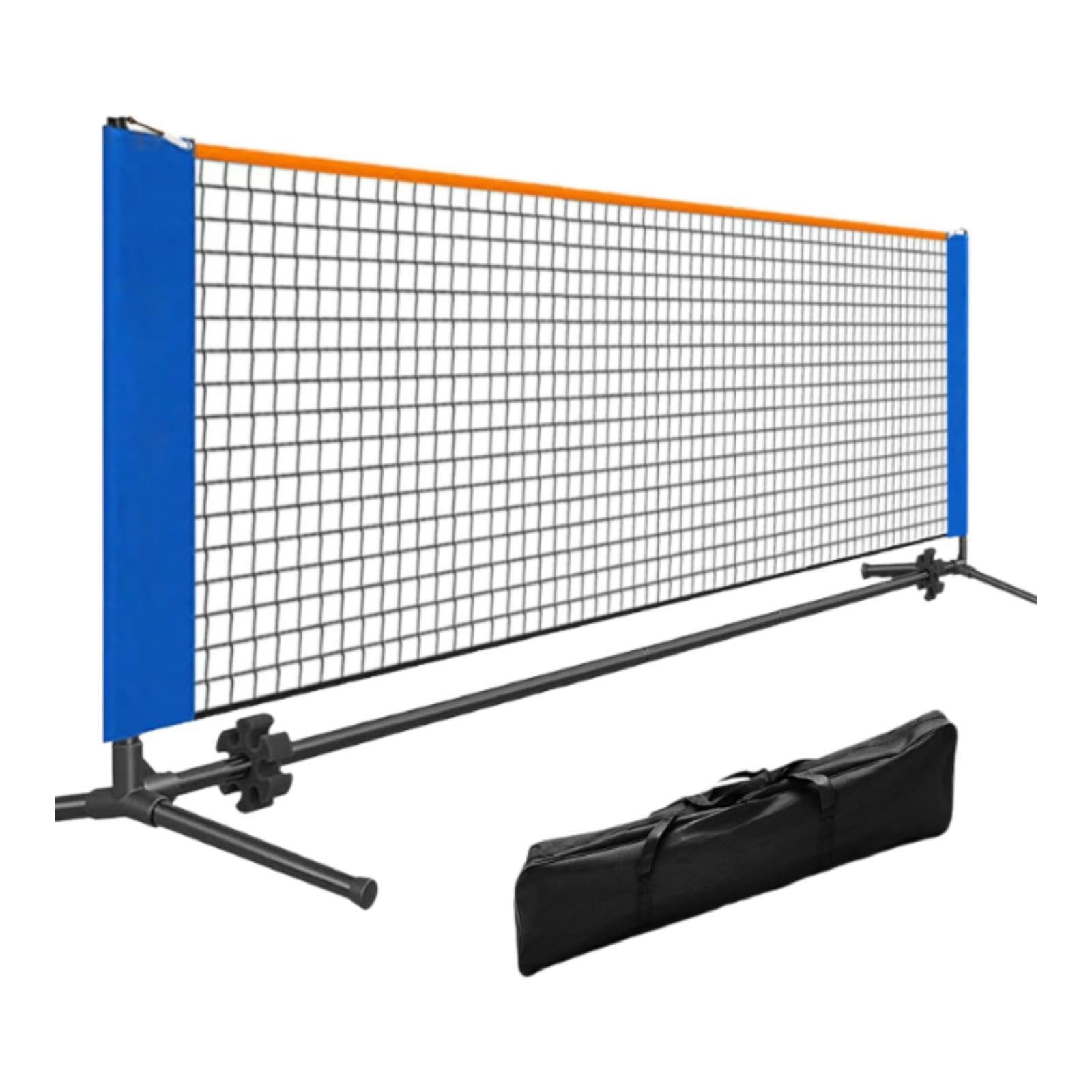 Rete Portatile Leggera da 84 Piedi, Facile da installare per Varie attività Sportive, Versatile Ovunque o a Piscina. La Rete Sportiva Misura 300 cm