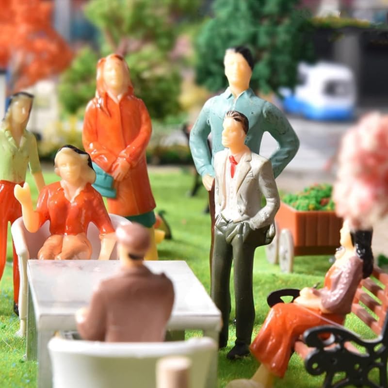 12 figurines mod??lisme ferroviaire ??chelle O r??alistes d??cor train