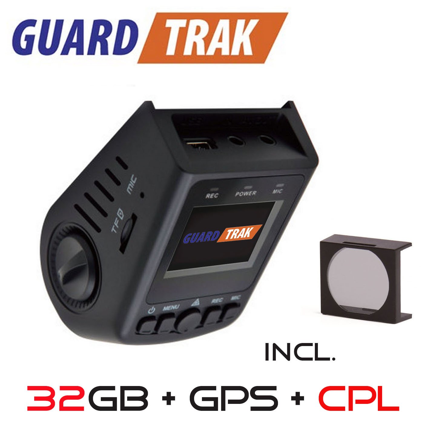 GUARD TRAK GT65EX incl. GPS Logger, CPL Filter (32GB included)
