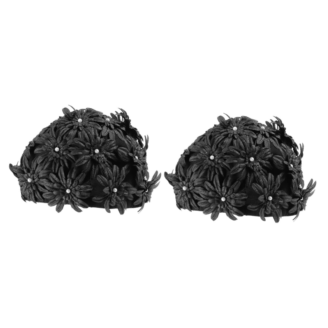 Healifty 2 Pz Cuffia Da Nuoto Per Adulti Paraorecchie Per Cappello Da Bagno Cuffia Per Il Nuoto Cappelli Da Bagno Cuffia Da Bagno Bambino Tappo in Silicone Broccato Cura