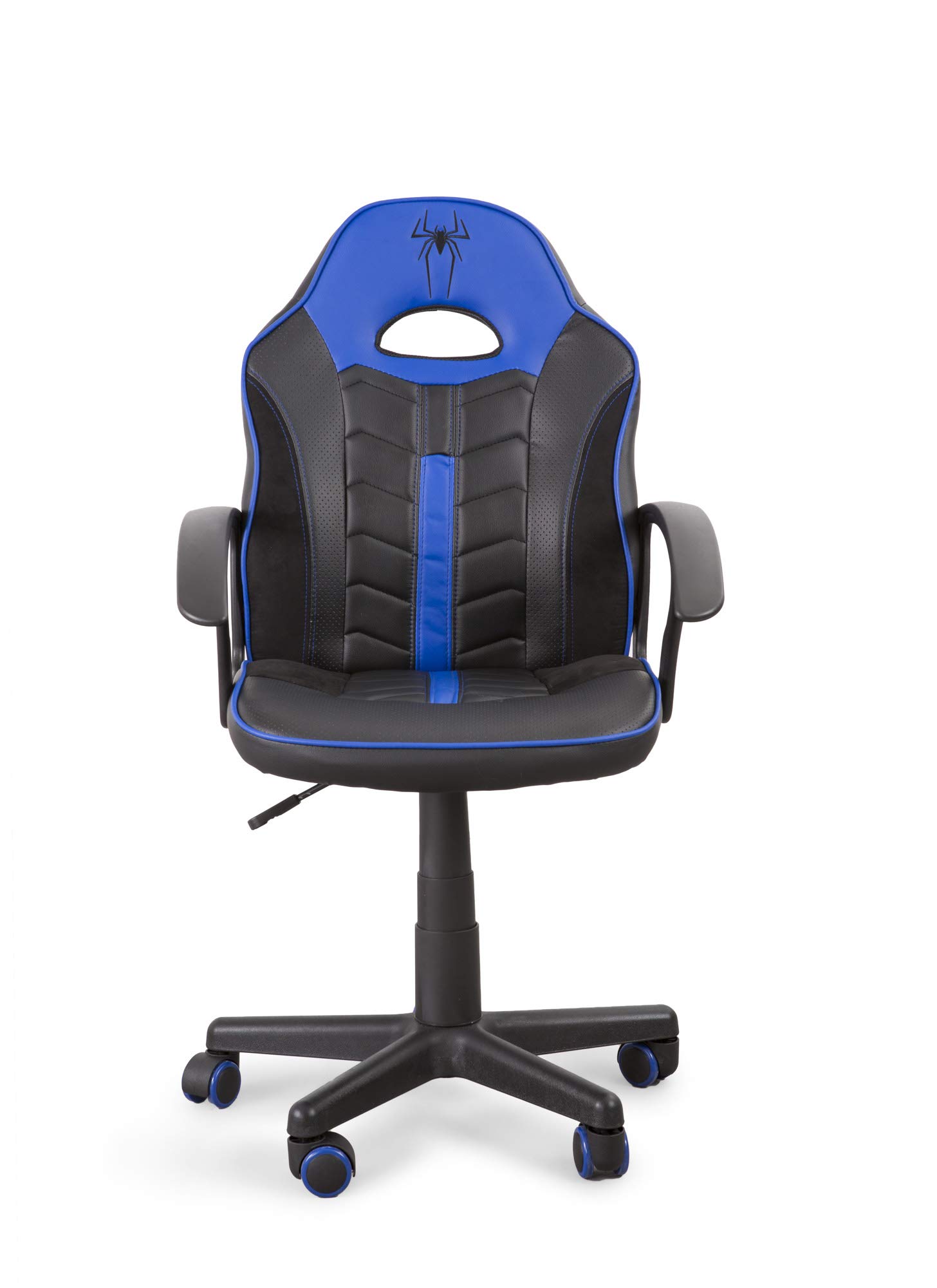 Home Heavenly®- Silla Gaming Win, Silla giratoria para niños, niñas, sillón Gamer con Ruedas ergonómico diseño Moderno, para Estudio, habitación Juvenil Escritorio, en tamaño pequeño (Azul)