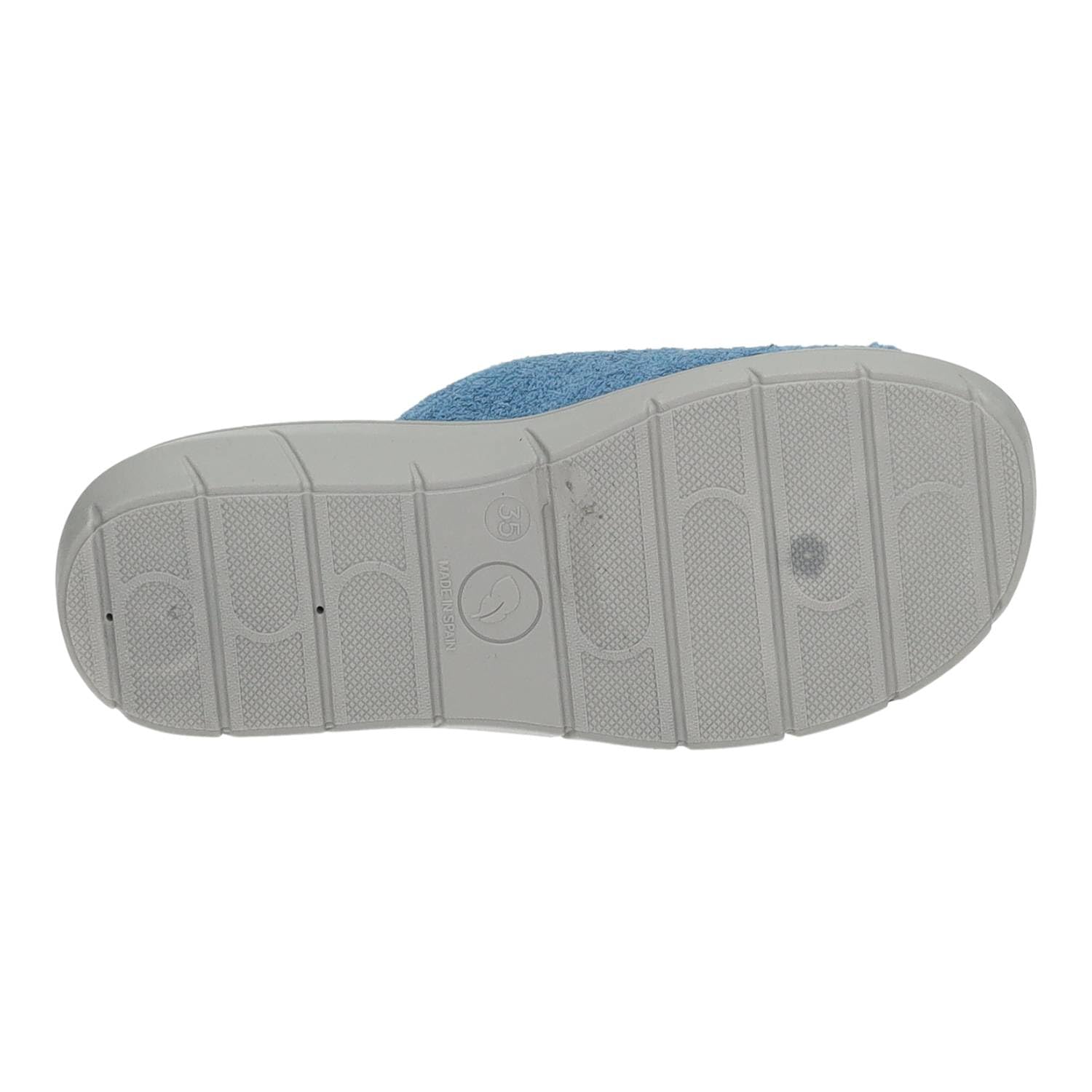 PLUMAFLEX - Zapatillas Ancho Especial con Cierre Adhesivo y Plantilla Acolchada 282266 Sintético