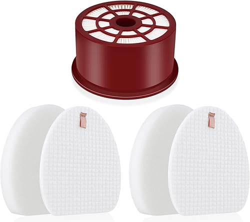 Filtro de repuesto NV400 para Shark Rotator Professional Vertical Vacuum NV400 NV401 NV402, accesorios lavables y reutilizables, 1 HEPA + 2 filtros