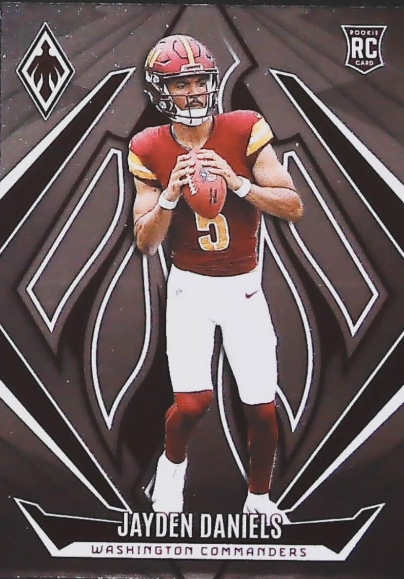 2024 Panini Phoenix Jayden Daniels #198 Washington Commanders Rookie RC Football Card